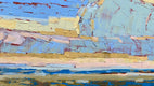Original art for sale at UGallery.com | The Marshlands 2 by Srinivas Kathoju | $500 | oil painting | 16' h x 20' w | thumbnail 4
