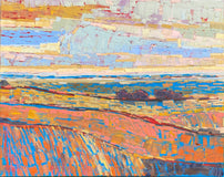 Original art for sale at UGallery.com | The Marshlands 2 by Srinivas Kathoju | $500 | oil painting | 16' h x 20' w | thumbnail 1