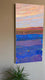 Original art for sale at UGallery.com | The Purple Mountains by Srinivas Kathoju | $3,300 | oil painting | 48' h x 24' w | thumbnail 3