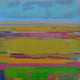 Original art for sale at UGallery.com | Distant Medley by Srinivas Kathoju | $1,050 | oil painting | 30' h x 30' w | thumbnail 1