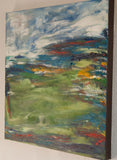 Original art for sale at UGallery.com | Fresh Outside by Kajal Zaveri | $750 | oil painting | 24' h x 24' w | thumbnail 2