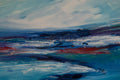Original art for sale at UGallery.com | Serenity by Kajal Zaveri | $2,800 | oil painting | 36' h x 36' w | thumbnail 4