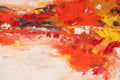 Original art for sale at UGallery.com | Autumn Reflection by Kajal Zaveri | $800 | oil painting | 20' h x 20' w | thumbnail 4