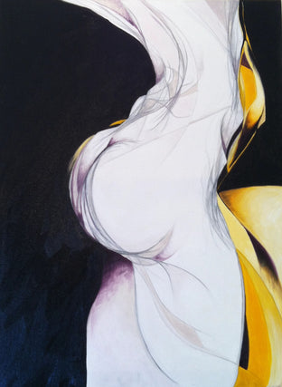 Original art for sale at UGallery.com | Standing Figure by Sumner Crenshaw | $425 | oil painting | 24' h x 18' w | photo 1