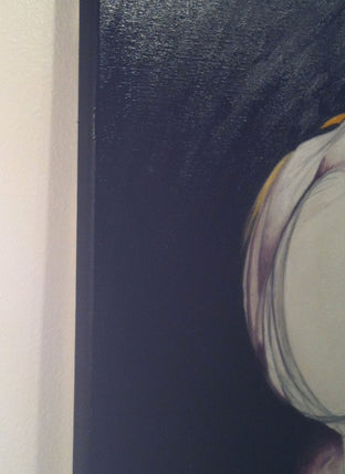 Original art for sale at UGallery.com | Standing Figure by Sumner Crenshaw | $425 | oil painting | 24' h x 18' w | photo 2