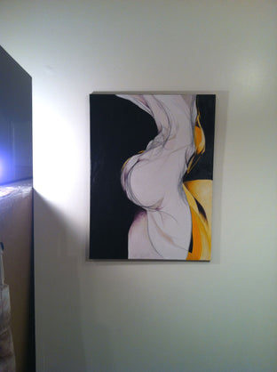 Original art for sale at UGallery.com | Standing Figure by Sumner Crenshaw | $425 | oil painting | 24' h x 18' w | photo 3