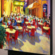 Original art for sale at UGallery.com | CafŽ Van Gogh. Arles, France. by Stanislav Sidorov | $1,800 | oil painting | 30' h x 24' w | thumbnail 2