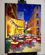 Original art for sale at UGallery.com | CafŽ Van Gogh. Arles, France. by Stanislav Sidorov | $1,800 | oil painting | 30' h x 24' w | thumbnail 3