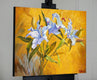 Original art for sale at UGallery.com | White Lilies by Stanislav Sidorov | $1,375 | oil painting | 22' h x 28' w | thumbnail 2