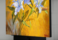 Original art for sale at UGallery.com | White Lilies by Stanislav Sidorov | $1,375 | oil painting | 22' h x 28' w | thumbnail 3