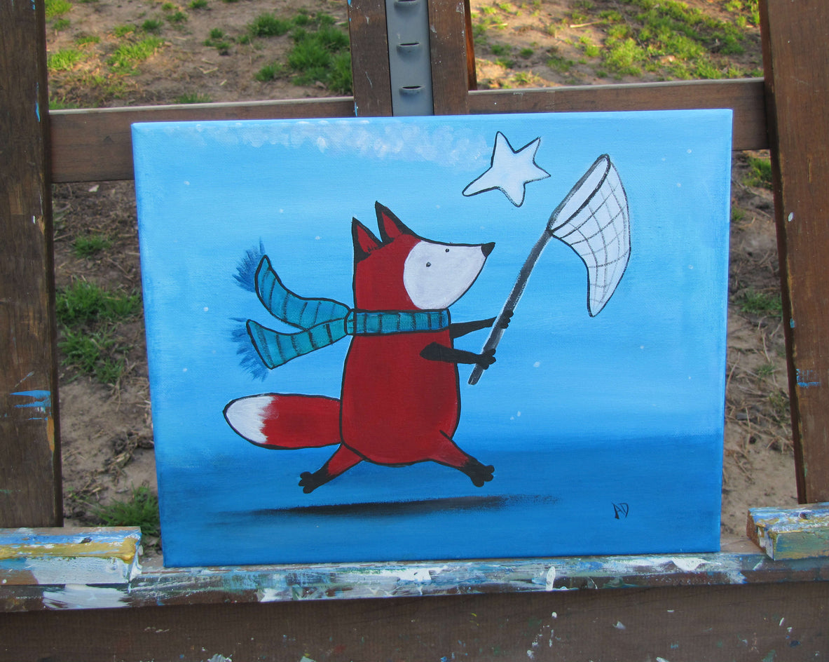 The Star Chaser by Andrea Doss |  Context View of Artwork 