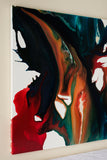 Original art for sale at UGallery.com | Starling by Krispen Spencer | $2,150 | acrylic painting | 36' h x 36' w | thumbnail 2