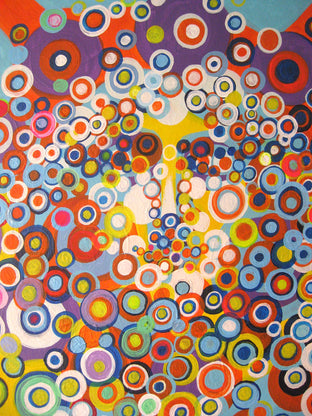 Original art for sale at UGallery.com | Statue of Liberty by Natasha Tayles | $800 | acrylic painting | 28' h x 22' w | photo 4