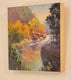 Original art for sale at UGallery.com | Steamboat Creek Fall by Karen E Lewis | $475 | oil painting | 12' h x 12' w | thumbnail 2