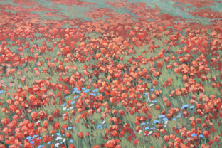 Poppy Hill by Stefan Conka |   Closeup View of Artwork 