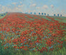 Original art for sale at UGallery.com | Poppy Hill by Stefan Conka | $2,350 | oil painting | 31.4' h x 37.4' w | thumbnail 1