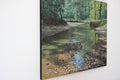Original art for sale at UGallery.com | Shallow Creek by Stefan Conka | $1,650 | oil painting | 19.6' h x 23.6' w | thumbnail 2