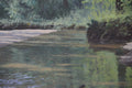 Original art for sale at UGallery.com | Shallow Creek by Stefan Conka | $1,650 | oil painting | 19.6' h x 23.6' w | thumbnail 3