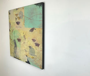 Original art for sale at UGallery.com | Chasing Butterflies by Steph Gimson | $1,000 | mixed media artwork | 18' h x 18' w | photo 2