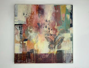 Original art for sale at UGallery.com | Flora and Fauna by Steph Gimson | $475 | mixed media artwork | 12' h x 12' w | photo 3