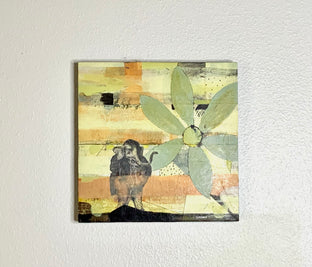 Original art for sale at UGallery.com | Hugo by Steph Gimson | $475 | mixed media artwork | 12' h x 12' w | photo 3