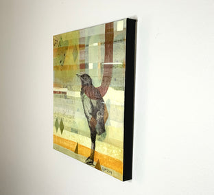 Original art for sale at UGallery.com | Starling by Steph Gimson | $950 | mixed media artwork | 20' h x 20' w | photo 2