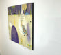 Original art for sale at UGallery.com | Bird on a Wire by Steph Gimson | $1,000 | oil painting | 18' h x 18' w | thumbnail 2