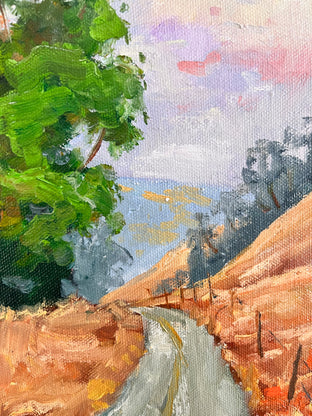 Original art for sale at UGallery.com | A Path Through the Field by Steven Guy Bilodeau | $450 | oil painting | 12' h x 9' w | photo 4