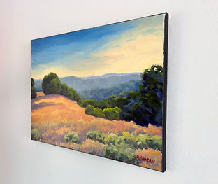 California Hills by Steven Guy Bilodeau |  Side View of Artwork 
