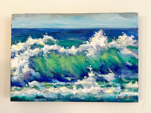 Crashing Waves by Steven Guy Bilodeau |  Context View of Artwork 