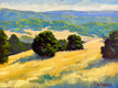 Original art for sale at UGallery.com | Distant Hills In Summer by Steven Guy Bilodeau | $600 | oil painting | 12' h x 16' w | thumbnail 1