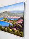 Original art for sale at UGallery.com | Ohrid from Dolno Konjsko by Steven Guy Bilodeau | $600 | oil painting | 12' h x 16' w | thumbnail 2