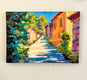 Original art for sale at UGallery.com | Shlegovo Village by Steven Guy Bilodeau | $450 | oil painting | 9.5' h x 13.5' w | thumbnail 3