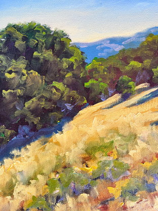 Sunny Hillside by Steven Guy Bilodeau |   Closeup View of Artwork 