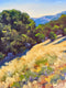 Original art for sale at UGallery.com | Sunny Hillside by Steven Guy Bilodeau | $550 | oil painting | 12' h x 16' w | thumbnail 4