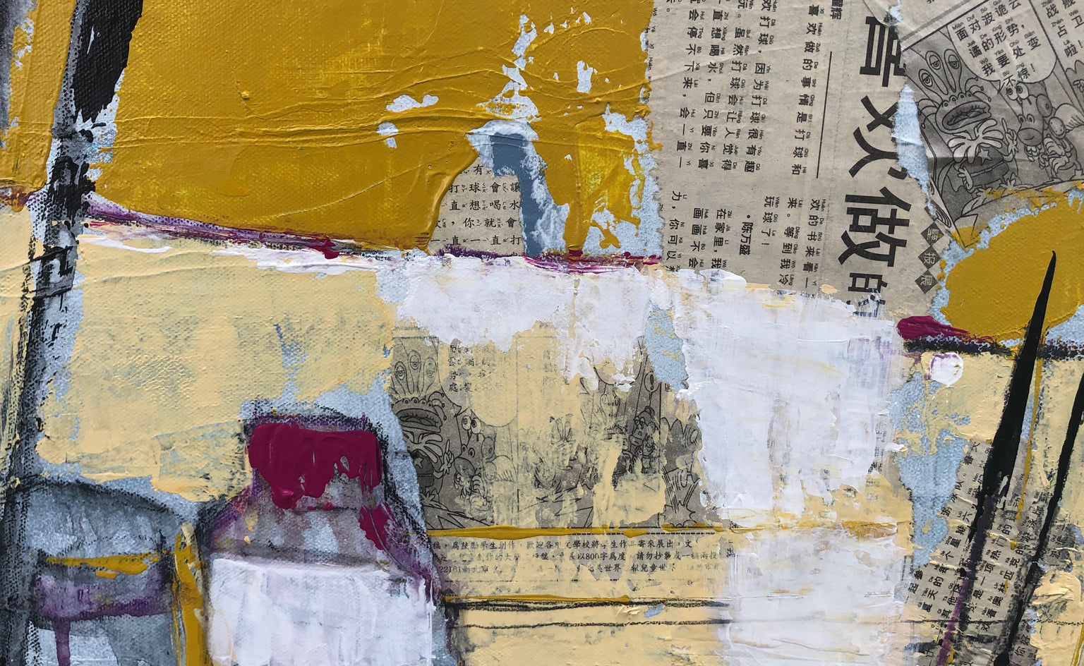 Studio by Pat Forbes |  Closeup View of Artwork 