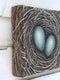 Original art for sale at UGallery.com | Study for Each Must Enter the Nest by Jennifer Ross | $275 | mixed media artwork | 6' h x 6' w | thumbnail 3