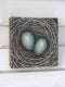 Original art for sale at UGallery.com | Study for Each Must Enter the Nest by Jennifer Ross | $275 | mixed media artwork | 6' h x 6' w | thumbnail 2