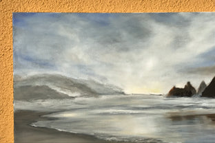 Original art for sale at UGallery.com | Sublime Coast V by Mandy Main | $740 | oil painting | 24' h x 36' w | photo 2