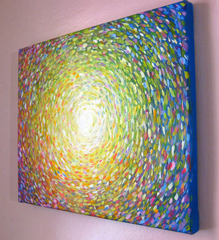 Original art for sale at UGallery.com | Circulation by Natasha Tayles | $525 | acrylic painting | 14' h x 18' w | photo 2
