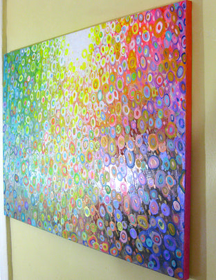 Original art for sale at UGallery.com | Summer Time by Natasha Tayles | $925 | acrylic painting | 24' h x 36' w | photo 2