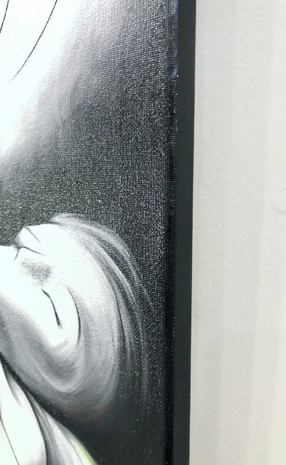 Skyward by Sumner Crenshaw |  Side View of Artwork 