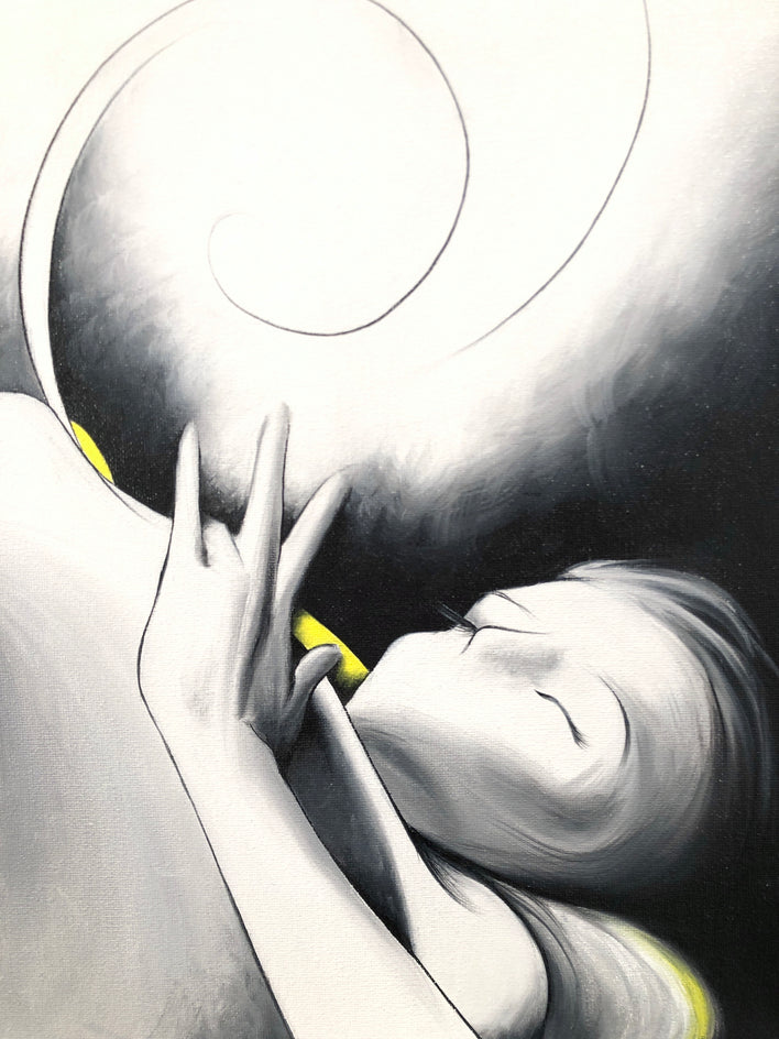 Skyward by Sumner Crenshaw |  Closeup View of Artwork 