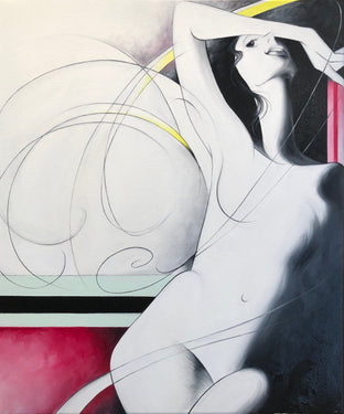 Original art for sale at UGallery.com | It Girl - Commission by Sumner Crenshaw | $700 | oil painting | 24' h x 20' w | photo 4