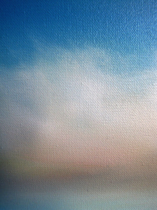 Original art for sale at UGallery.com | Summer Sky Marsh II by Nancy Hughes Miller | $825 | oil painting | 24' h x 18' w | photo 4