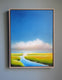 Original art for sale at UGallery.com | Summer Sky Marsh II by Nancy Hughes Miller | $825 | oil painting | 24' h x 18' w | thumbnail 3