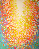 Original art for sale at UGallery.com | Sun Bubbles by Natasha Tayles | $575 | acrylic painting | 24' h x 18' w | thumbnail 1