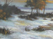 Original art for sale at UGallery.com | Sundown Along Bull Creek by Gail Greene | $1,325 | oil painting | 24' h x 36' w | thumbnail 4