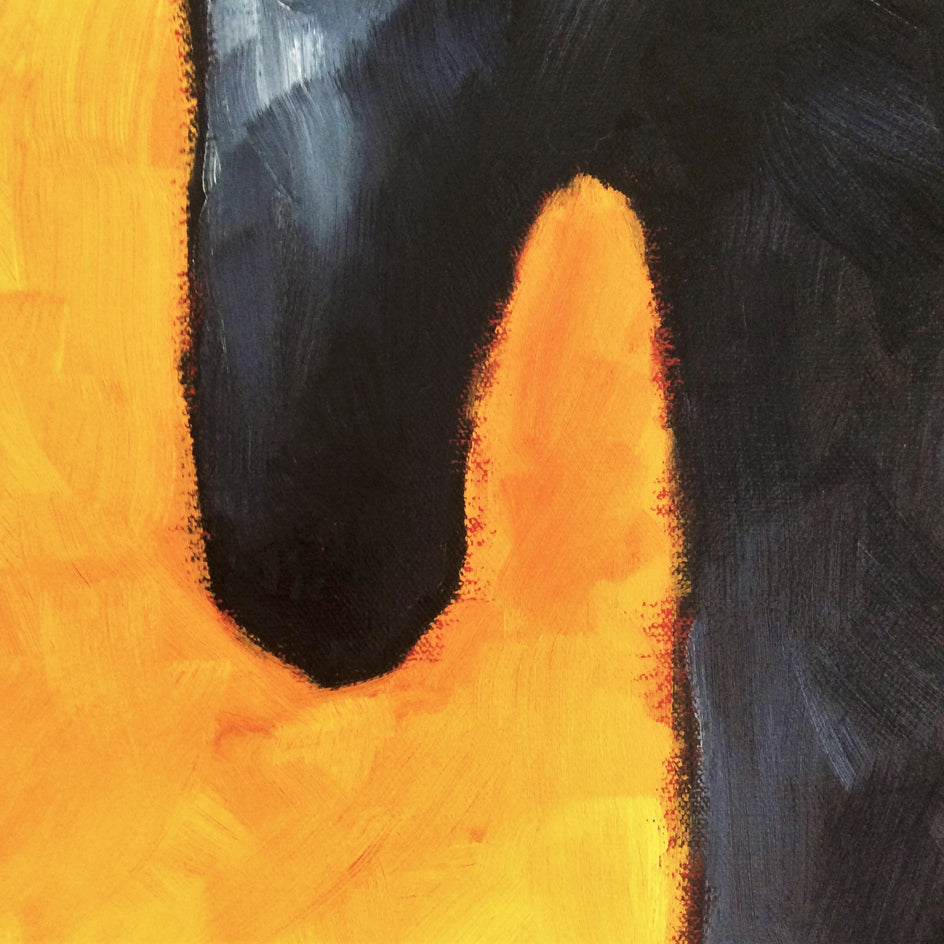 Sundown by Jaime Ellsworth |  Closeup View of Artwork 