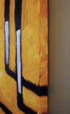 Original art for sale at UGallery.com | Sundown by Jaime Ellsworth | $1,975 | oil painting | 36' h x 36' w | thumbnail 2